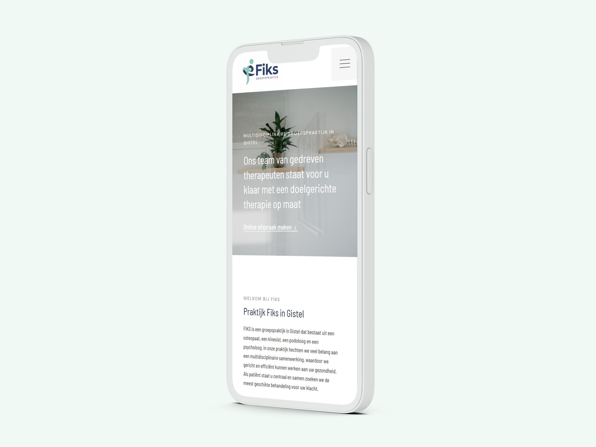 FIKS Gistel webdesign